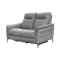 (As-is) Oskar 2 Seater Recliner Sofa - Flint Grey (Genuine Cowhide + Faux Leather) - 13