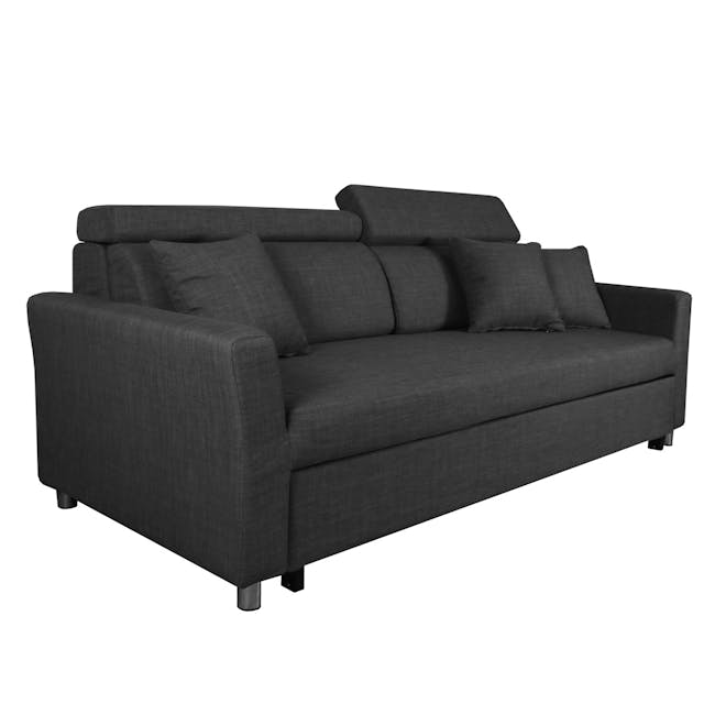 Bowen 3 Seater Sofa Bed - Grey - 2