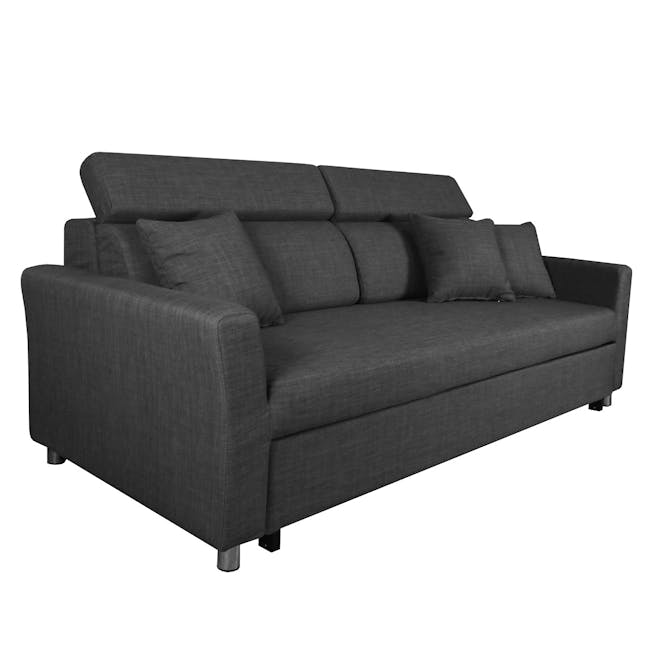 Bowen 3 Seater Sofa Bed - Grey - 3