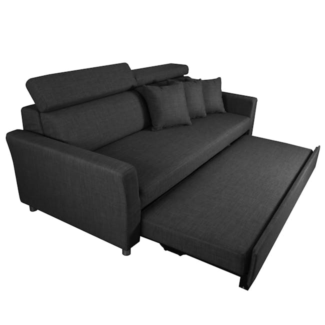 Bowen 3 Seater Sofa Bed - Grey - 4