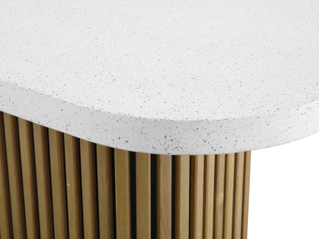 (As-is) Ellie Terrazzo Dining Table 1.6m - 13