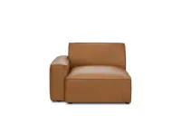 (As-is) Everest Left Arm Unit - Saddle Tan (Premium Aniline Leather)