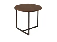 Felicity Round Side Table - Walnut