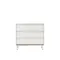 Laura 3 Drawer Chest 0.8m - White
