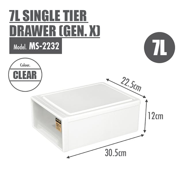 7L Single Tier Drawer (Gen.X) - 3