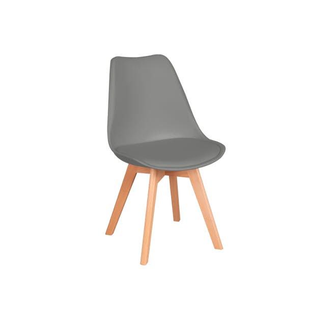 Linnett Chair - Natural, Grey - 0