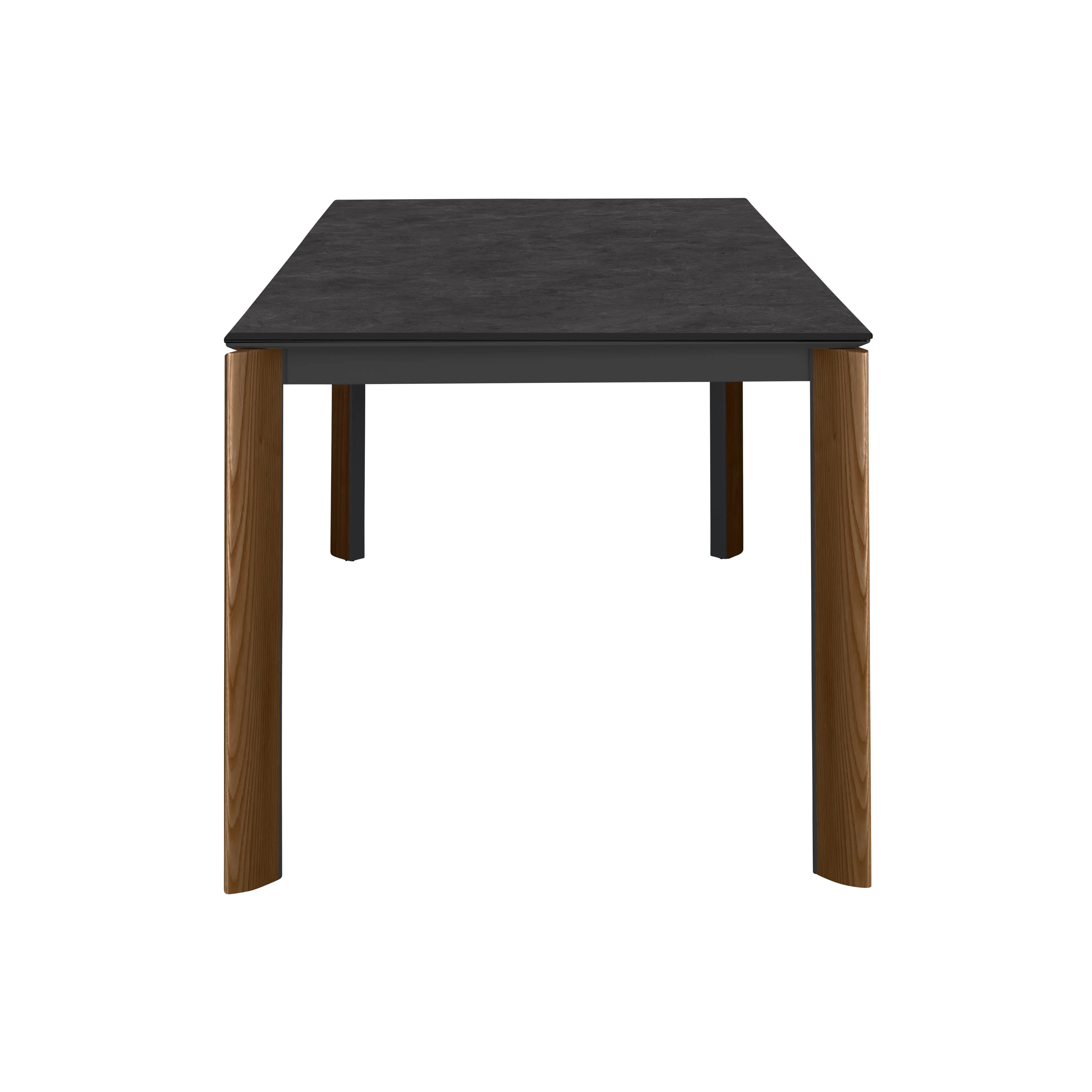 (As-is) Nelson Dining Table 1.6m - Dark Slate (Sintered Stone) - 7
