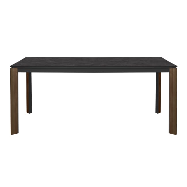Nelson Dining Table 1.6m - Dark Slate (Sintered Stone) - 1