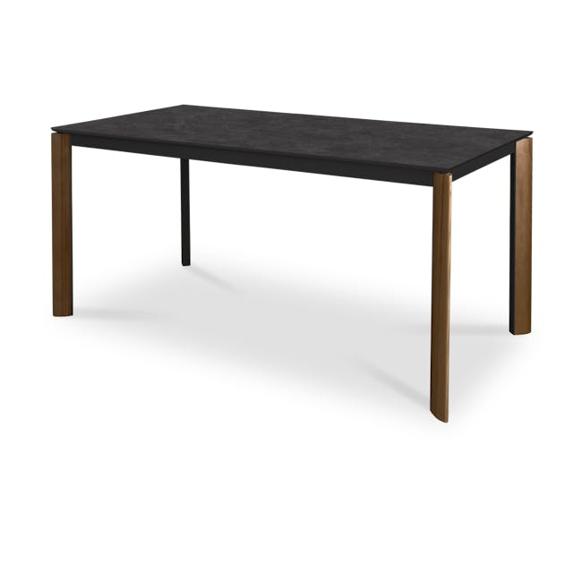 Nelson Dining Table 1.6m - Dark Slate (Sintered Stone) - 0