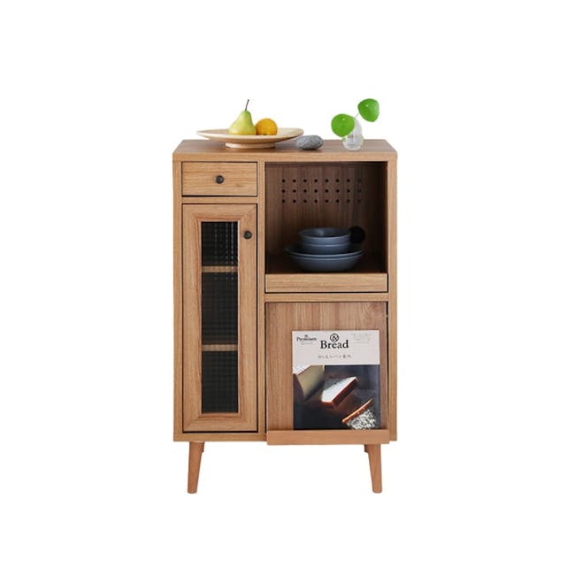 Jael Kitchen Cabinet - Oak - 0