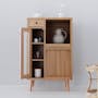 Jael Kitchen Cabinet - Oak - 2