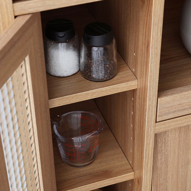 Jael Kitchen Cabinet - Oak - 6