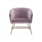 Galen Lounge Chair - Rose (Velvet)