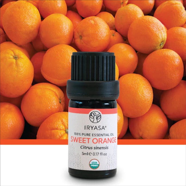 Iryasa Organic Sweet Orange Essential Oil - 4