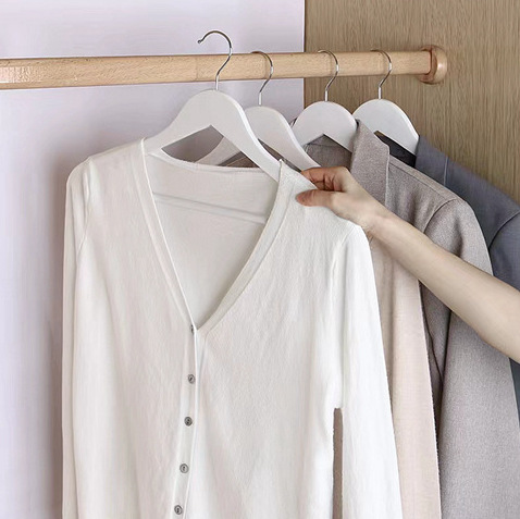 How To Hang Sweater On Hanger Hanger Things Knitted Sweaters Hang