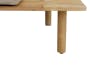 Nara L-Shape Sofa with Side Table - Beige - 8