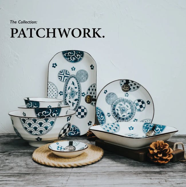 Table Matters Patchwork Saucer - 3