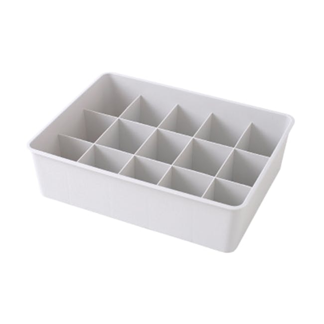 Paxton Compartment Box (Set of 3) - Light Grey - 8