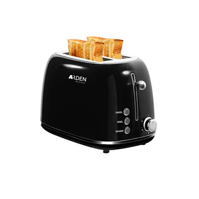 ARDEN Kitchen 2 Slices Stainless Steel Toaster