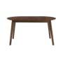 (As-is) Werner Oval Extendable Dining Table 1.5m-2m - Walnut - 10 - 16