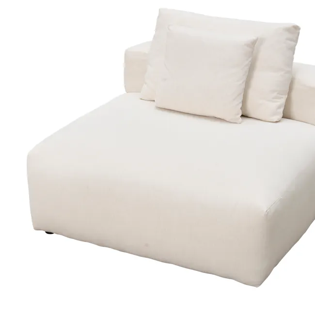 Blanca Armless Sofa Unit (Down Feathers) - 5
