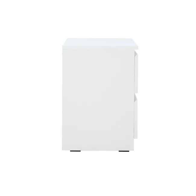 Manis Bedside Table - White - 3