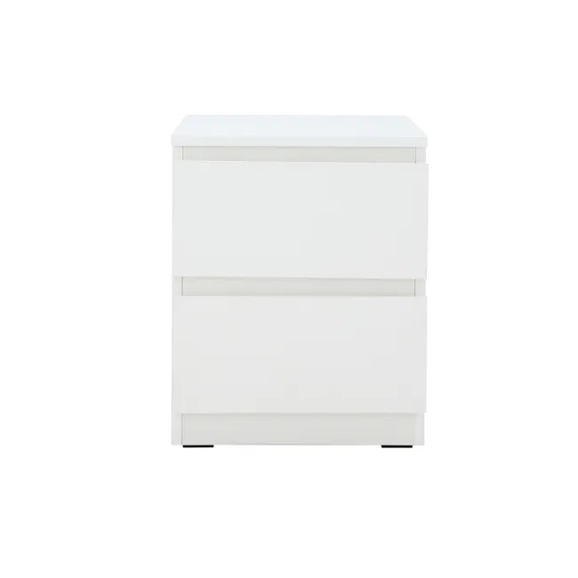Manis Bedside Table - White - 1