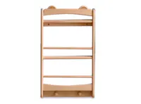 Aiko Wooden 3 Tier Kids Wall Shelf - Slim