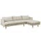 Duster L-Shaped Sofa - Almond (Fabric) - 4