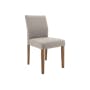 Ladee Dining Chair - Cocoa, Dolphin Grey - 0