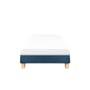 ESSENTIALS Super Single Divan Bed - Denim (Fabric) - 0