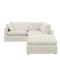 Russell 4 Seater Sectional Sofa - Oat (Eco Clean Fabric) - 17