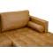 Nolan L-Shaped Sofa - Saddle Tan (Premium Aniline Leather) - 5
