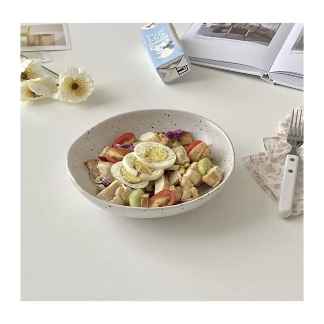 Dotty Ceramic Side Plate 20cm - 2