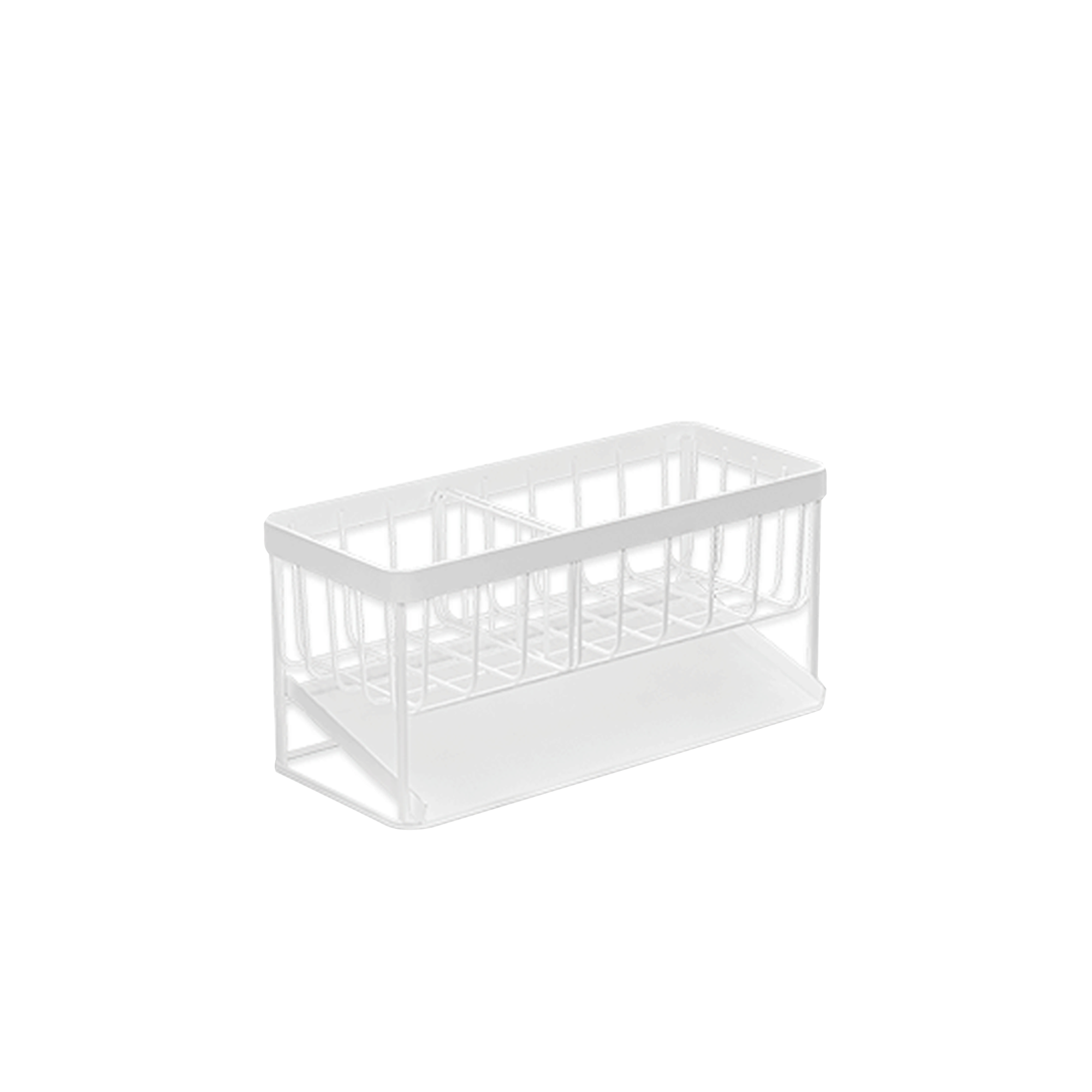 ESSENTIALS Sink Storage Sponge Rack Shelf 21.5cm - White
