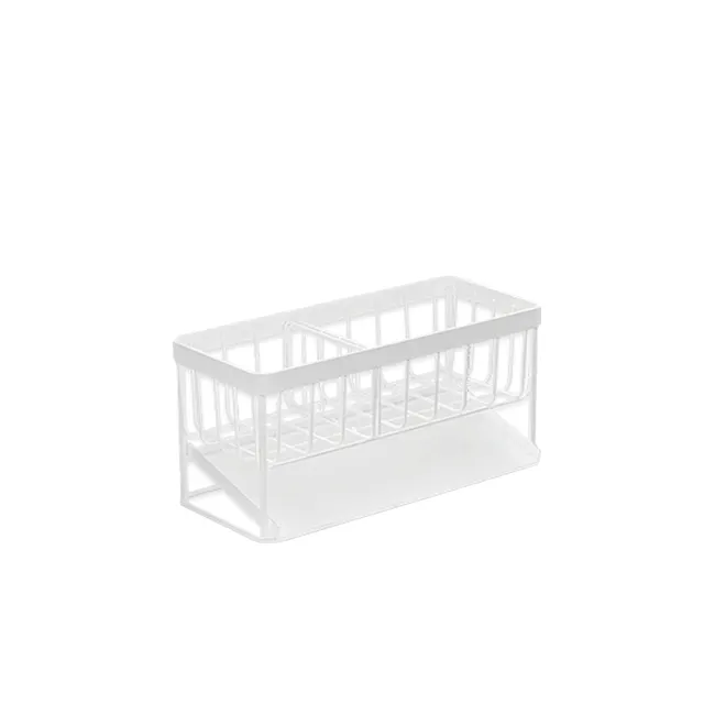 ESSENTIALS Sink Storage Sponge Rack Shelf 21.5cm - White - 1