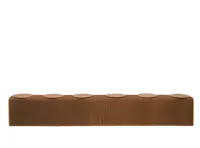 Athena 6 Seater Foldable Bench 3m - Brown