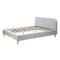 Nolan King Bed in Silver Fox with 2 Dallas Bedside Tables - 3