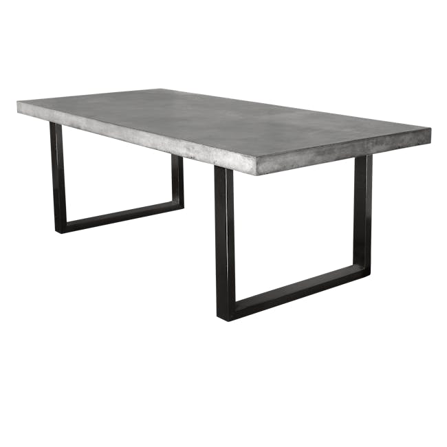 Titus Concrete Dining Table 1.8m - 0