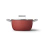 SMEG Casserole with Lid - Red (2 Sizes) - 0