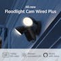 Ring Floodlight Cam Wired Plus - Black - 1