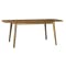 Harold Extendable Dining Table 1.2m-1.5m - Cocoa - 2