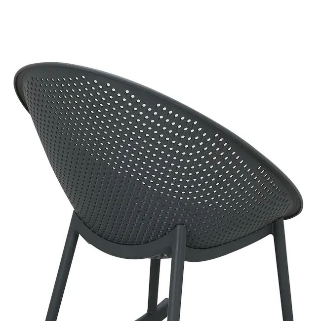 Coltas Rocking Chair - Dark Grey - 5