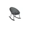 Coltas Rocking Chair - Dark Grey