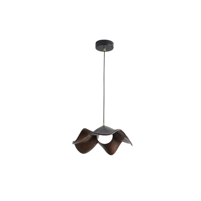 Abigail Pendant Lamp - Walnut - 1