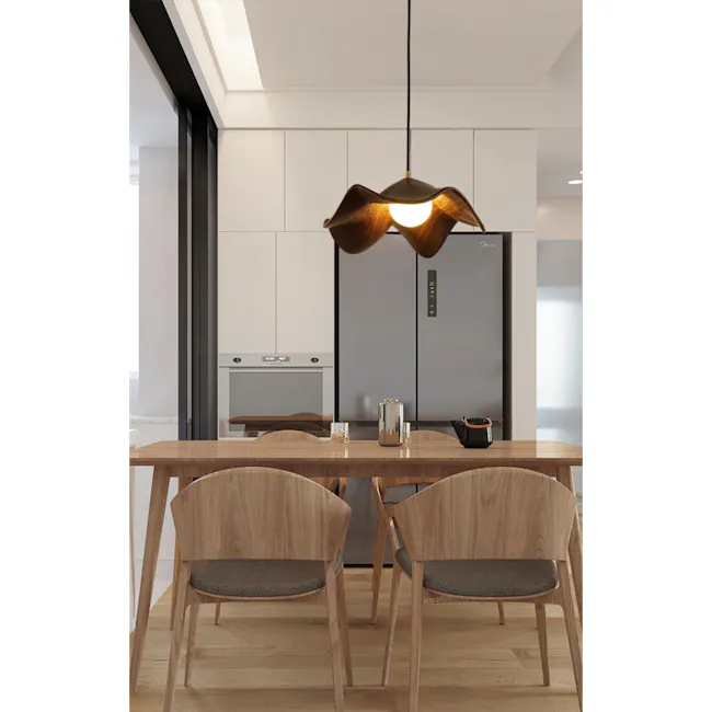 Abigail Pendant Lamp - Walnut - 4