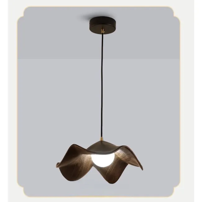 Abigail Pendant Lamp - Walnut - 7