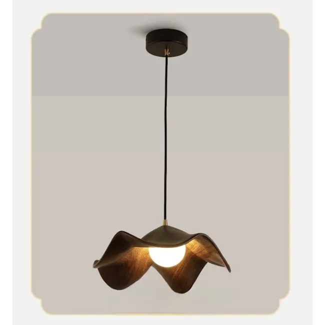 Abigail Pendant Lamp - Walnut - 6