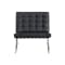 Benton Chair - Black (Genuine Cowhide)