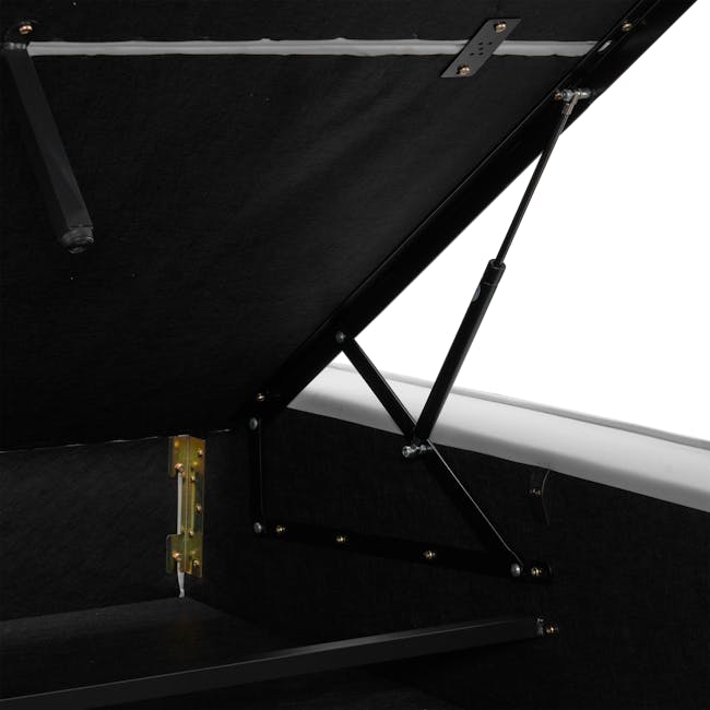 Maine Storage King Bed - Light Grey (Pet Friendly) - 18